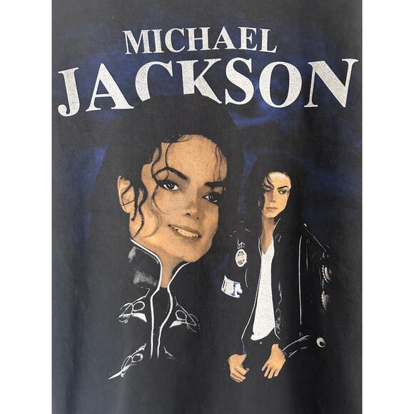 Michael Jackson "History World Tour" Vintage Reprint T-shirt Single Stitch - Picture 2 of 6